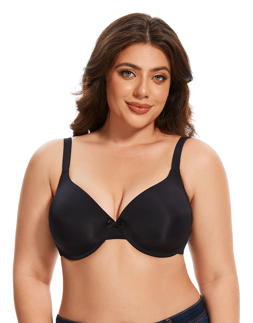 Mesh Curvy Lightly Padded T-Shirt Bra