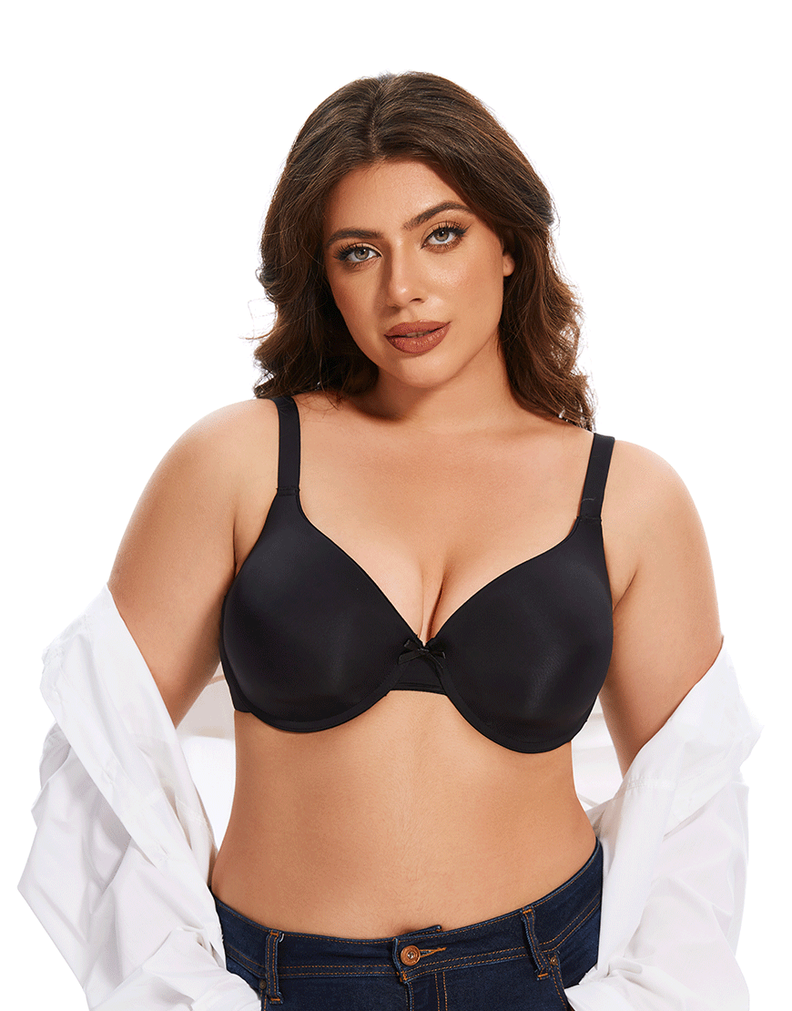 Mesh Curvy Lightly Padded T-Shirt Bra