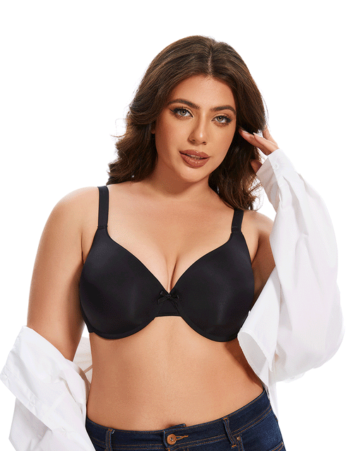 Mesh Curvy Lightly Padded T-Shirt Bra
