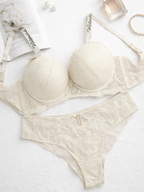 Intimate Elite Thin Padded Bra Underwear Set