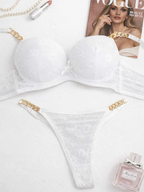Intimate Elite Thin Padded Bra Underwear Set