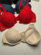 Front Buckle Double Padded Full Coverage Bra